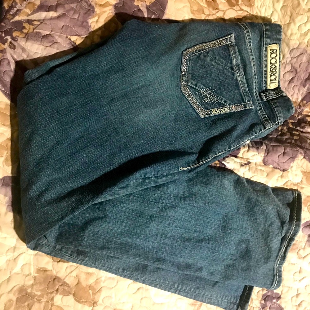 Rock & Roll Mid Rise Jeans